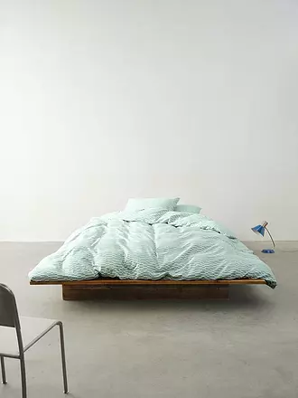 MARC O'POLO HOME | atin-Bettwäsche HARPA 70x90cm/140x200cm Fern Green | mint