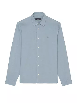 MARC O'POLO | Flanellhemd | blau