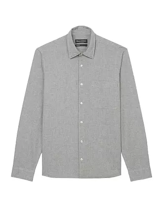 MARC O'POLO | Hemd Regular Fit | grau