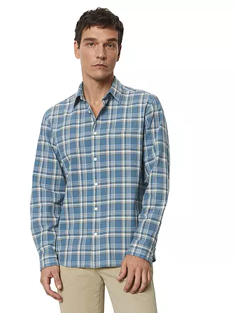 MARC O'POLO | Hemd Regular Fit | blau