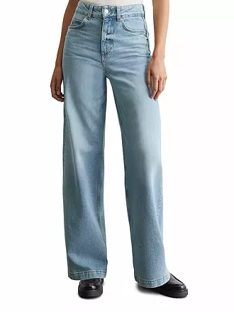 MARC O'POLO | Jeans Wide Leg Fit | blau