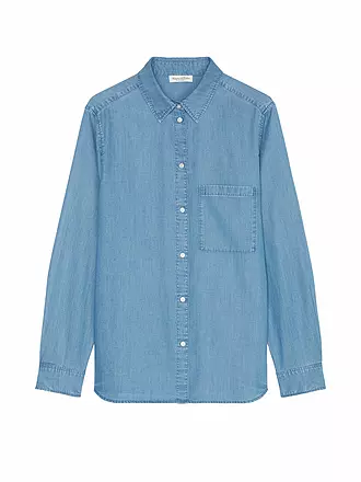 MARC O'POLO | Jeansbluse | blau