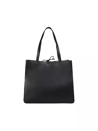 MARC O'POLO | Ledertasche - Shopper Large | schwarz