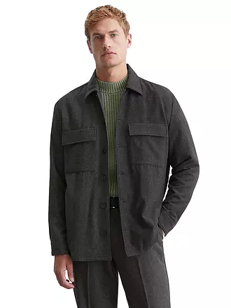 MARC O'POLO | Overshirt | grau