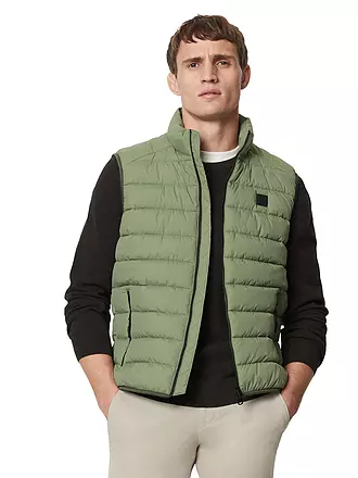 MARC O'POLO | Steppgilet | hellgrün