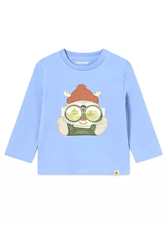 MAYORAL | Baby Langarmshirt | hellblau