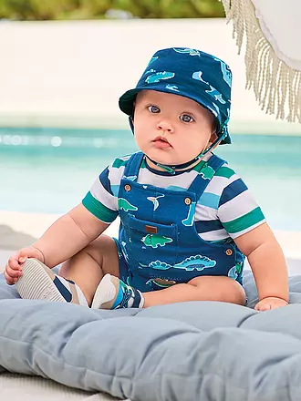 MAYORAL | Baby Set 2-teilig Latzhose und Mütze | blau