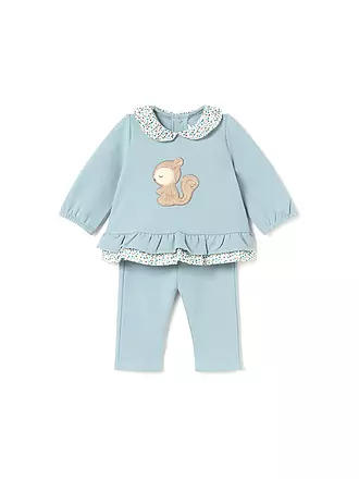 MAYORAL | Baby Set Langarmshirt und Hose 2-teilig | hellblau