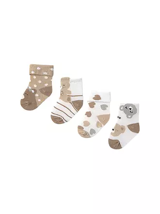 MAYORAL | Baby Socken 4er Pkg. beige | beige