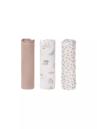 MAYORAL | Baby Stoffwindel - Multuch 3er Pkg. rosa | beige