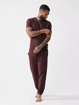 MEY | Loungewear Jogginghosen FELPA STRETCH mokka beans | braun