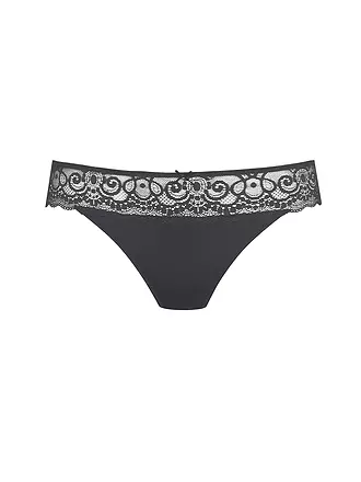 MEY | Mini-Slip AMOROUS schwarz | grau