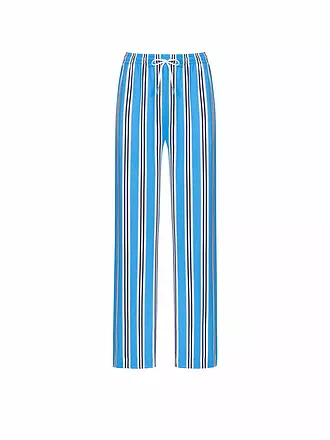 MEY | Pyjamahose CALMING STRIPES | hellblau