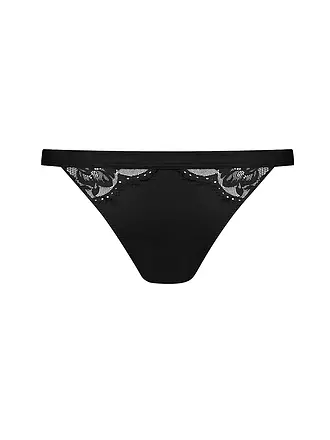 MEY | Tanga POETRY VOGUE blossom | schwarz