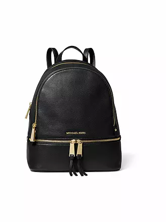 MICHAEL KORS | Leder Rucksack  RHEA Medium | schwarz