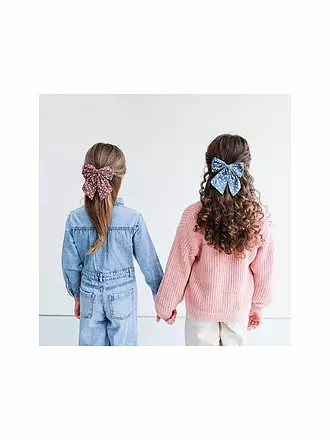 MIMI & LULA | Haarspangen 2 Stück AGNES OVERSIZE BOW PACK- BURGUNY Into the Woods | dunkelrot