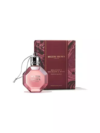 MOLTON BROWN | Delicious Rhubarb & Rose Festive Bauble 75ml | keine Farbe