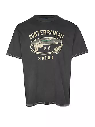 NUDIE JEANS | T-Shirt KOFFE SUB NOISE | grau