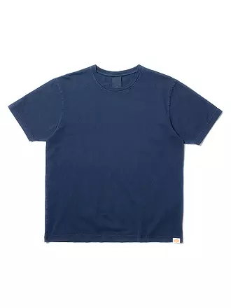 NUDIE JEANS | T-Shirt UNO EVERDAY | blau
