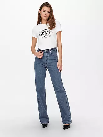 ONLY | Highwaist Jeans Wide Leg ONLCAMILLE | blau