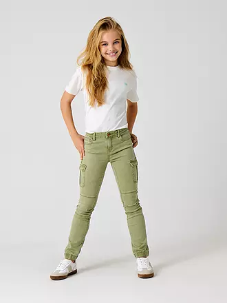 ONLY | Mädchen Cargohose KOGMISSOURI | olive