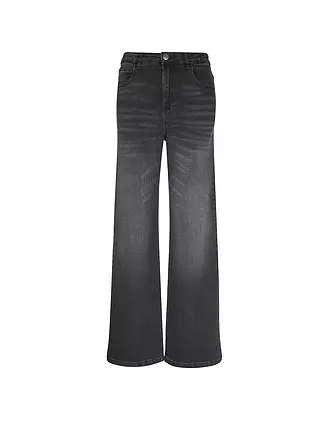 OPUS | Jeans Wide Leg MIVY | schwarz