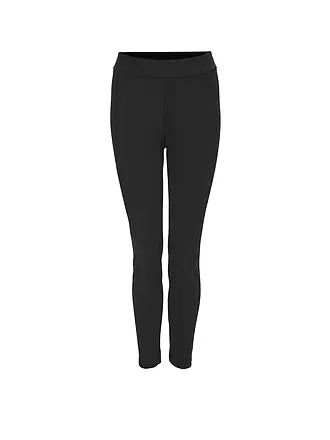 OPUS | Leggings ECHO VELOUR | schwarz