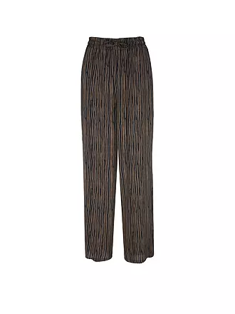 OPUS | Marlenehose MANILO STRIPE | dunkelblau