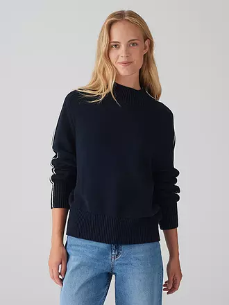 OPUS | Rollkragenpullover PIPINGA | dunkelblau