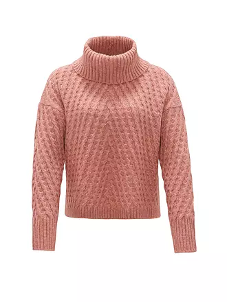 OPUS | Rollkragenpullover PLINEA | rosa