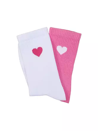 OPUS | Socken 2er Pkg. YENNIS HEART milk | pink