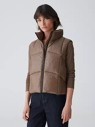 OPUS | Steppgilet WOERTEL | braun