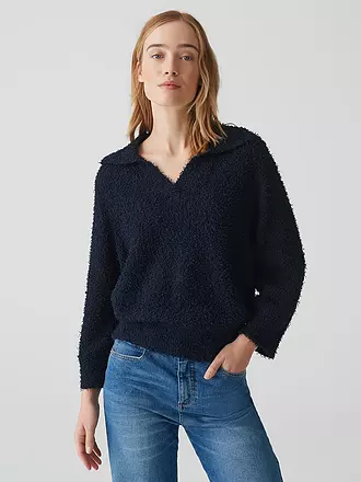 OPUS | Troyer Pullover | dunkelblau