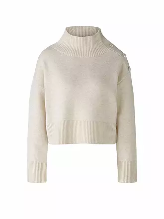 OUÍ | Rollkragenpullover | creme