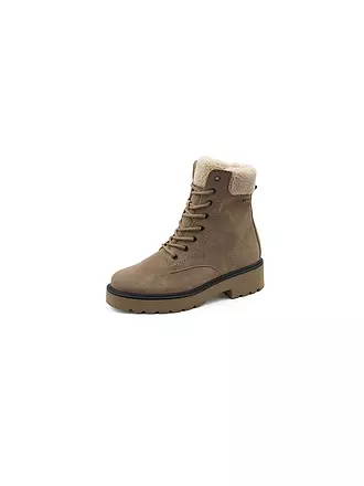 PAUL GREEN | Schnürboots | beige