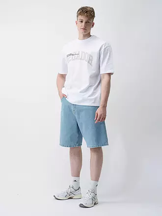 PEGADOR | T-Shirt Oversized Fit GILFORD | weiss