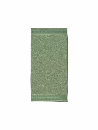 PIP STUDIO | Duschtuch  JASMIN JACQUARD 70x140cm Green | dunkelblau