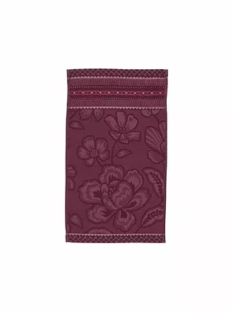 PIP STUDIO | Gästetuch  JASMIN JACQUARD 30x50cm Dark Pink | grün