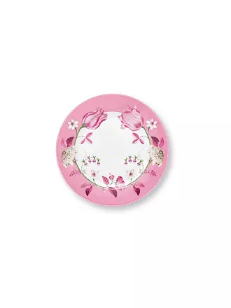 PIP STUDIO | Suppenteller 21,5cm JOLIE DOTS Gold/Pink | rosa