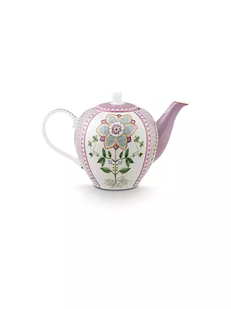 PIP STUDIO | Teekanne Large LILY & LOTUS 1,6l Tiles Lilac | 