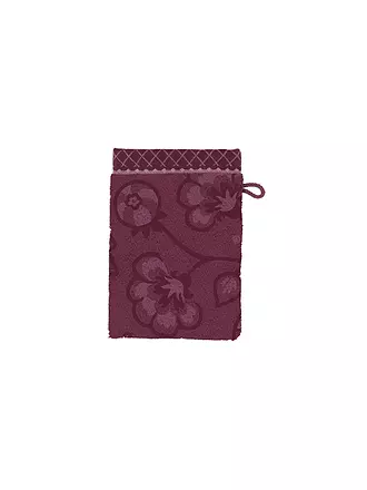 PIP STUDIO | Waschhandschuh  JASMIN JACQUARD 16x22cm Green | beere