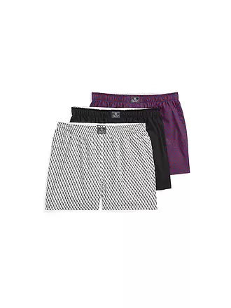 POLO RALPH LAUREN | Boxershorts 3-er Pkg. braun | weiss