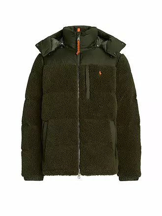 POLO RALPH LAUREN | Daunenjacke in Felloptik ELCAP TEDDY | 