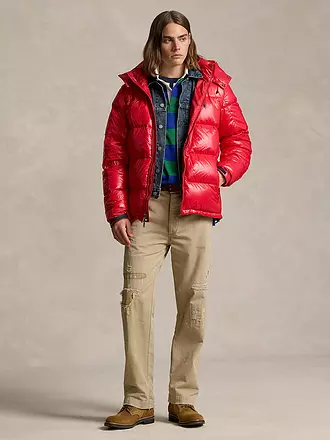 POLO RALPH LAUREN | Daunensteppjacke | rot