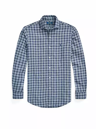 POLO RALPH LAUREN | Flanellhemd Custom Fit | blau