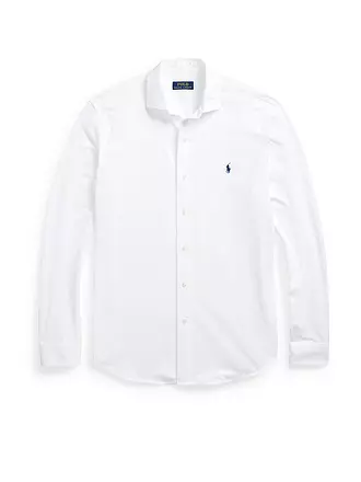 POLO RALPH LAUREN | Jerseyhemd Slim Fit | weiss