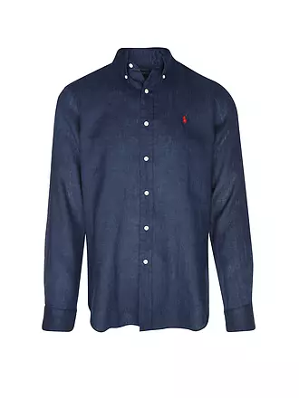 POLO RALPH LAUREN | Leinenhemd Custom Fit | dunkelblau