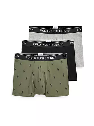 POLO RALPH LAUREN | Pants 3-er Pkg blau gemustert | olive