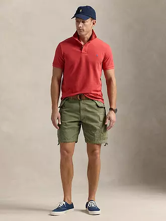 POLO RALPH LAUREN | Poloshirt Custom Slim Fit | rot