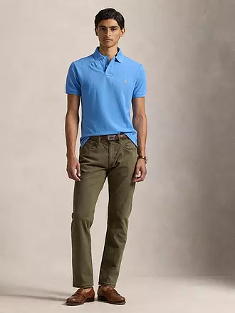 POLO RALPH LAUREN | Poloshirt Custom Slim Fit | hellblau